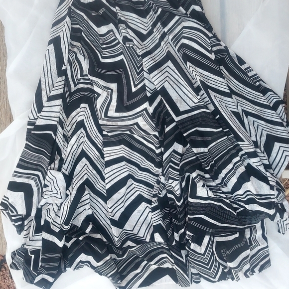 ETCETERA strapless smocked handkerchief dress or can be worn as a skirt size 2 - Picture 6 of 10